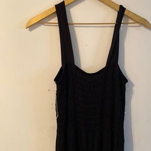 Jaw Dropping Black Wide Leg Romper